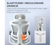 Sihoo DORO C300 Pro Mesh biały - 1542249 - zdjęcie 8